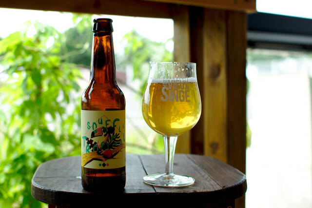 Photo de Souffle Tropical, une de nos bières